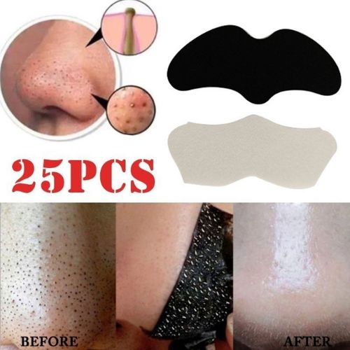 Nose Blackhead Remover Strips | Deep Cleansing Pore Strips for Clear Skin - Pack of 25