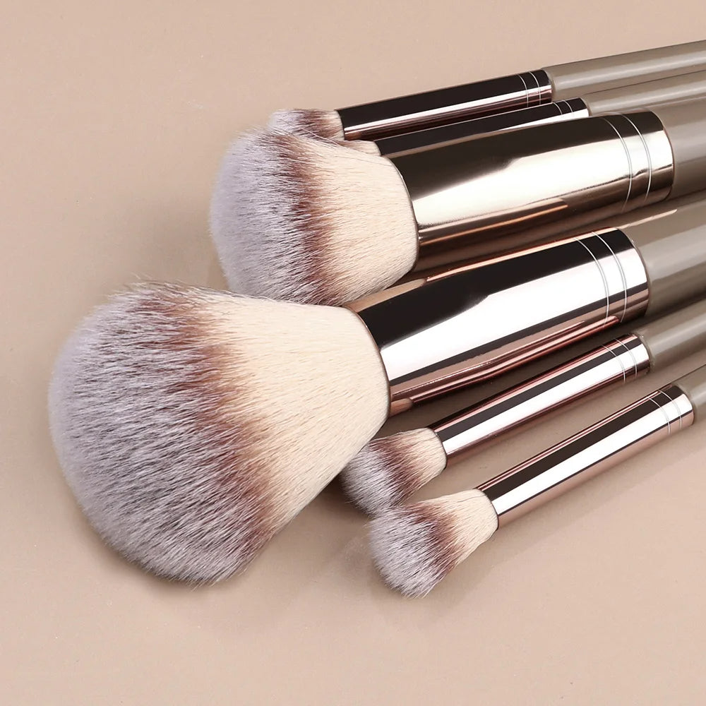 Professional Makeup Brushes Set | Soft Fluffy Foundation, Eyeshadow & Blending Brushes - 3 to 20 Piece